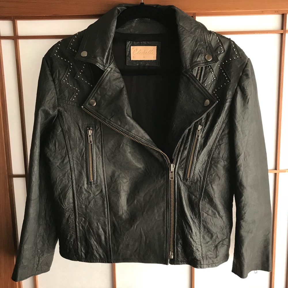 Rare• Like New • Cleobella Leather Jacket